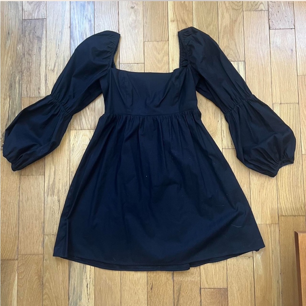 Reformation Black Long Sleeve Dress - Picture 2 of 3